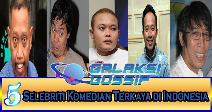 5 Selebriti Komedian Terkaya Di Indonesia