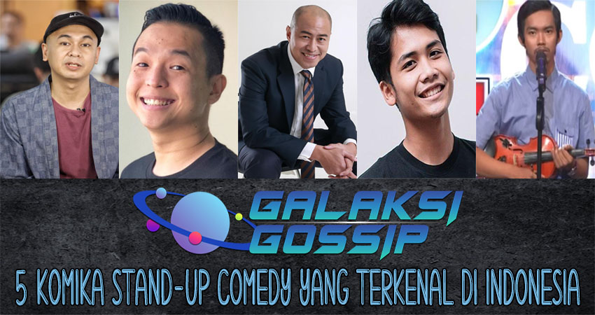 5 Komika Stand-up Comedy yang Terkenal di Indonesia