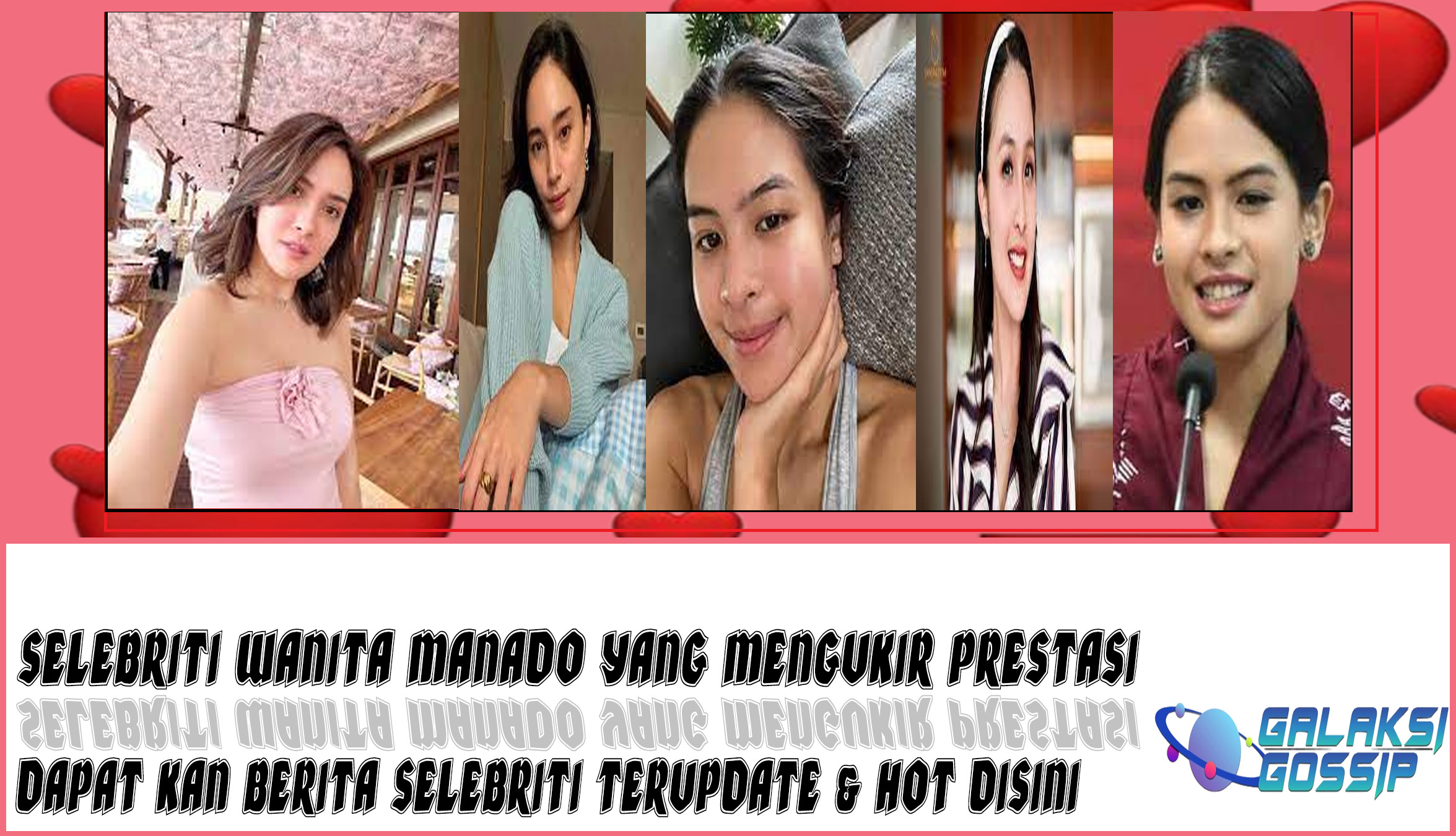 5 Selebriti Wanita Manado