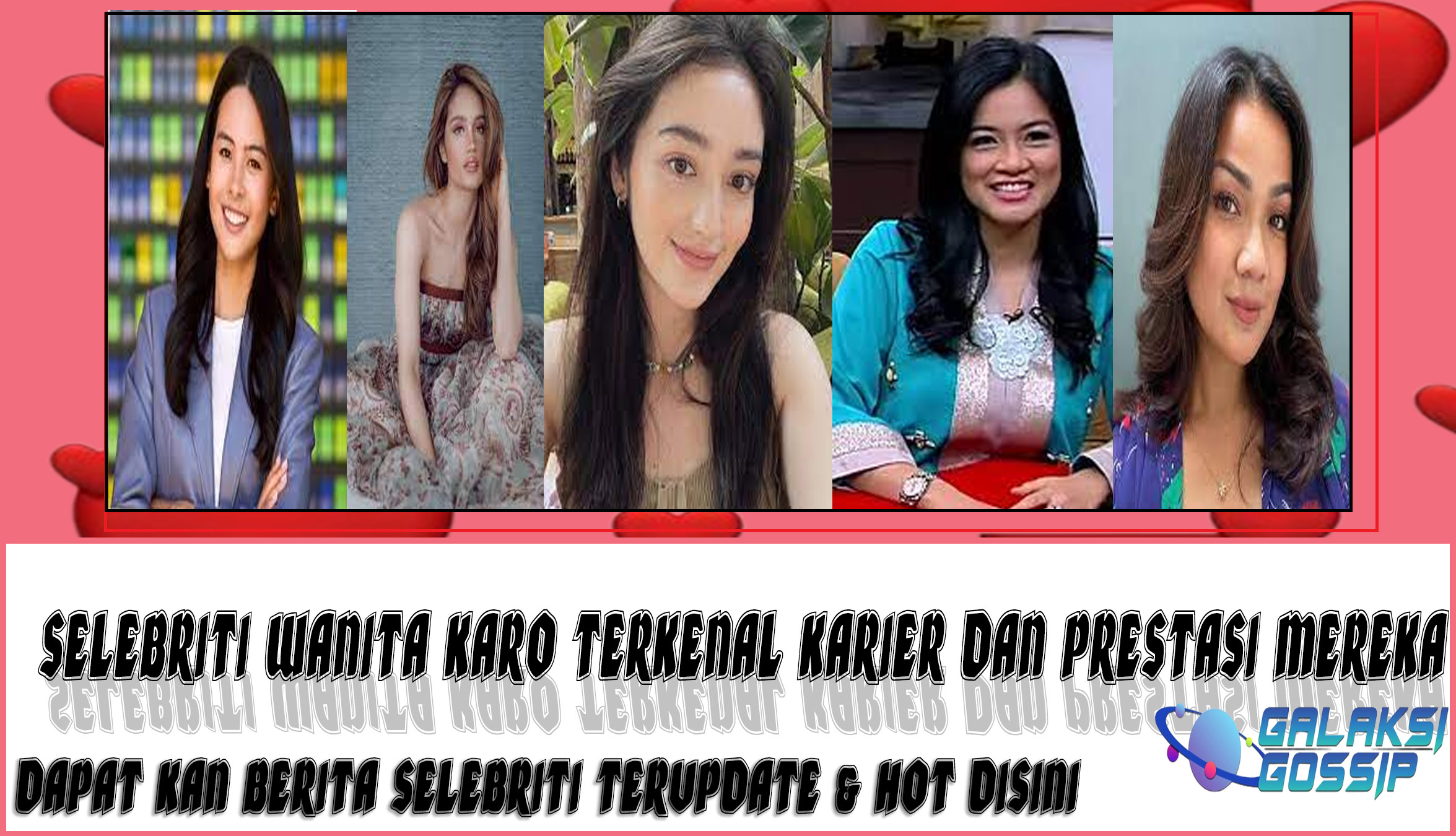 5 Selebriti Wanita Karo